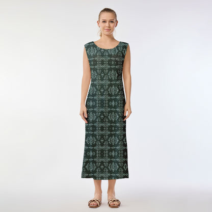 Forest Echo Muumuu Dress