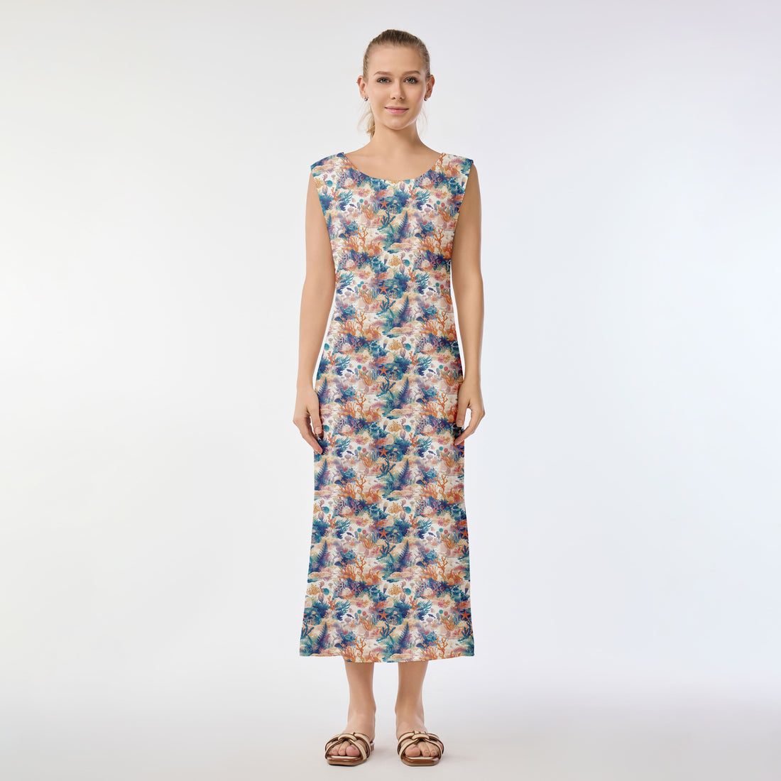 Seascape Serenity Muumuu Dress