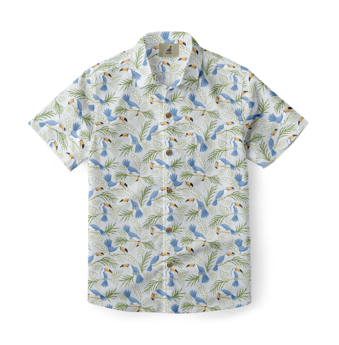 Tropical Bird Hawaiian Shirt