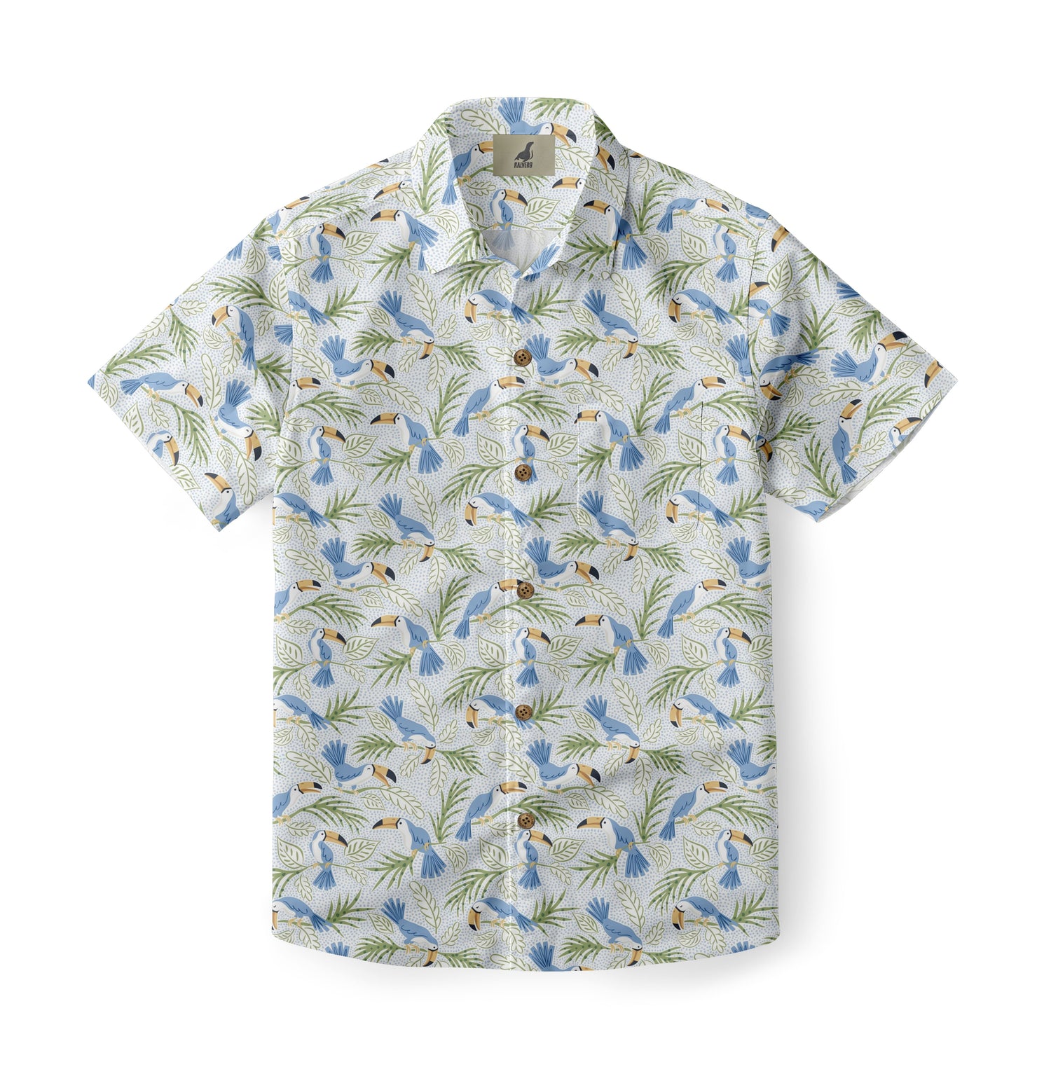 Tropical Bird Hawaiian Shirt