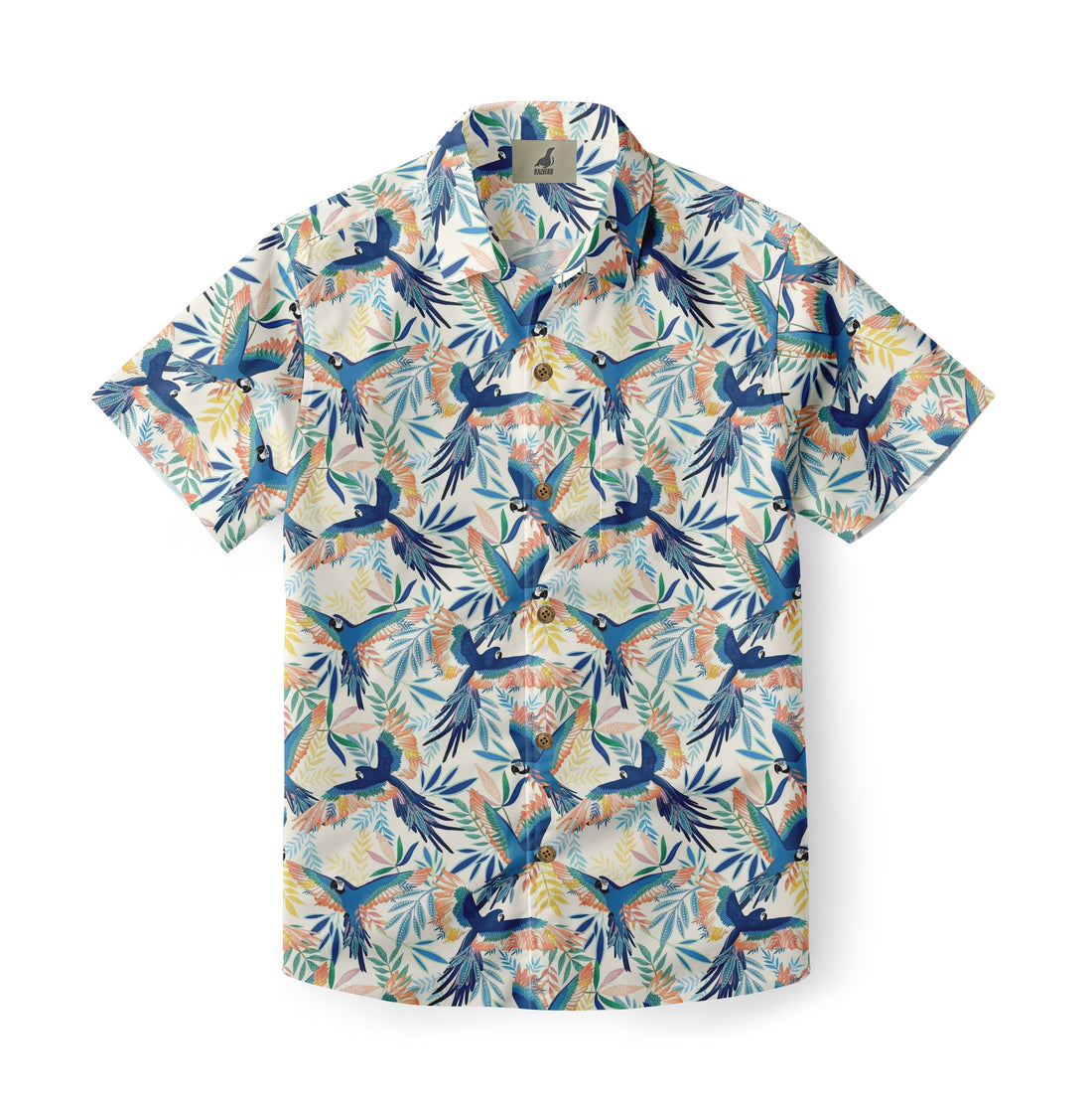 Muted Tropical Aloha Shirt