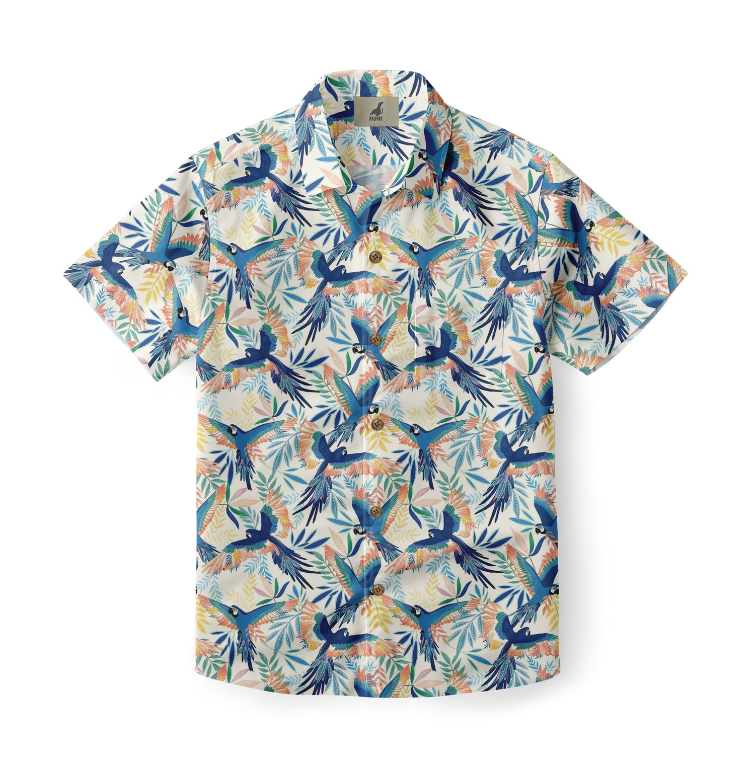 Muted Tropical Aloha Shirt