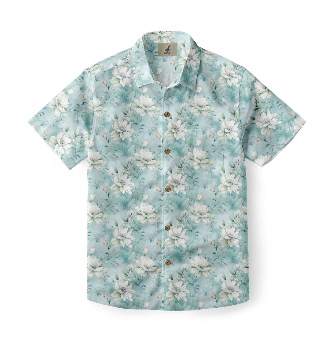 White Water Lily Hawaiian Shirt