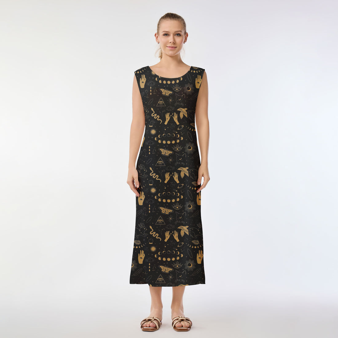 Astral Enigma Muumuu Dress