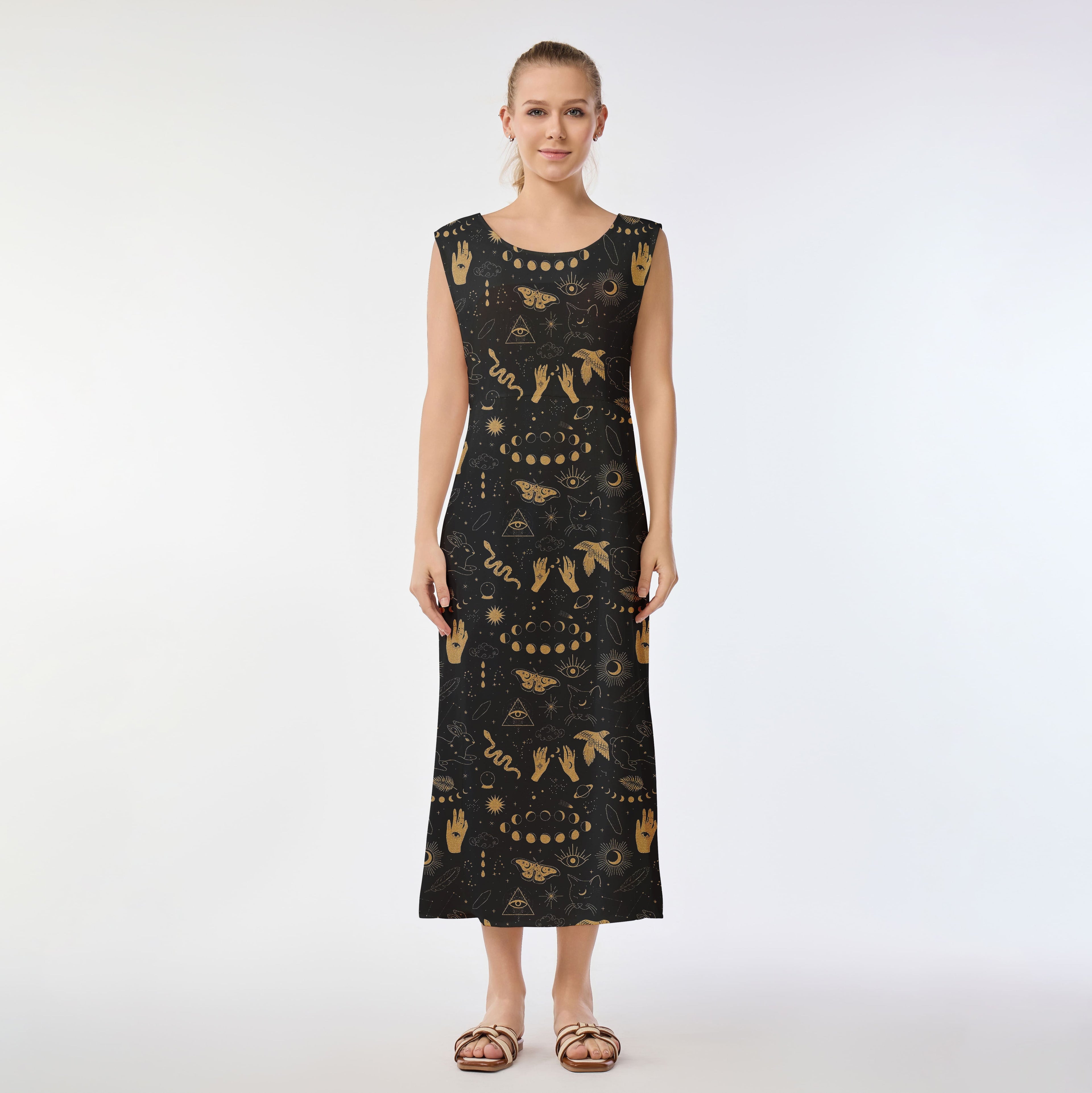 Astral Enigma Muumuu Dress