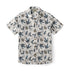 Blue Watercolor Floral Hawaiian Shirt