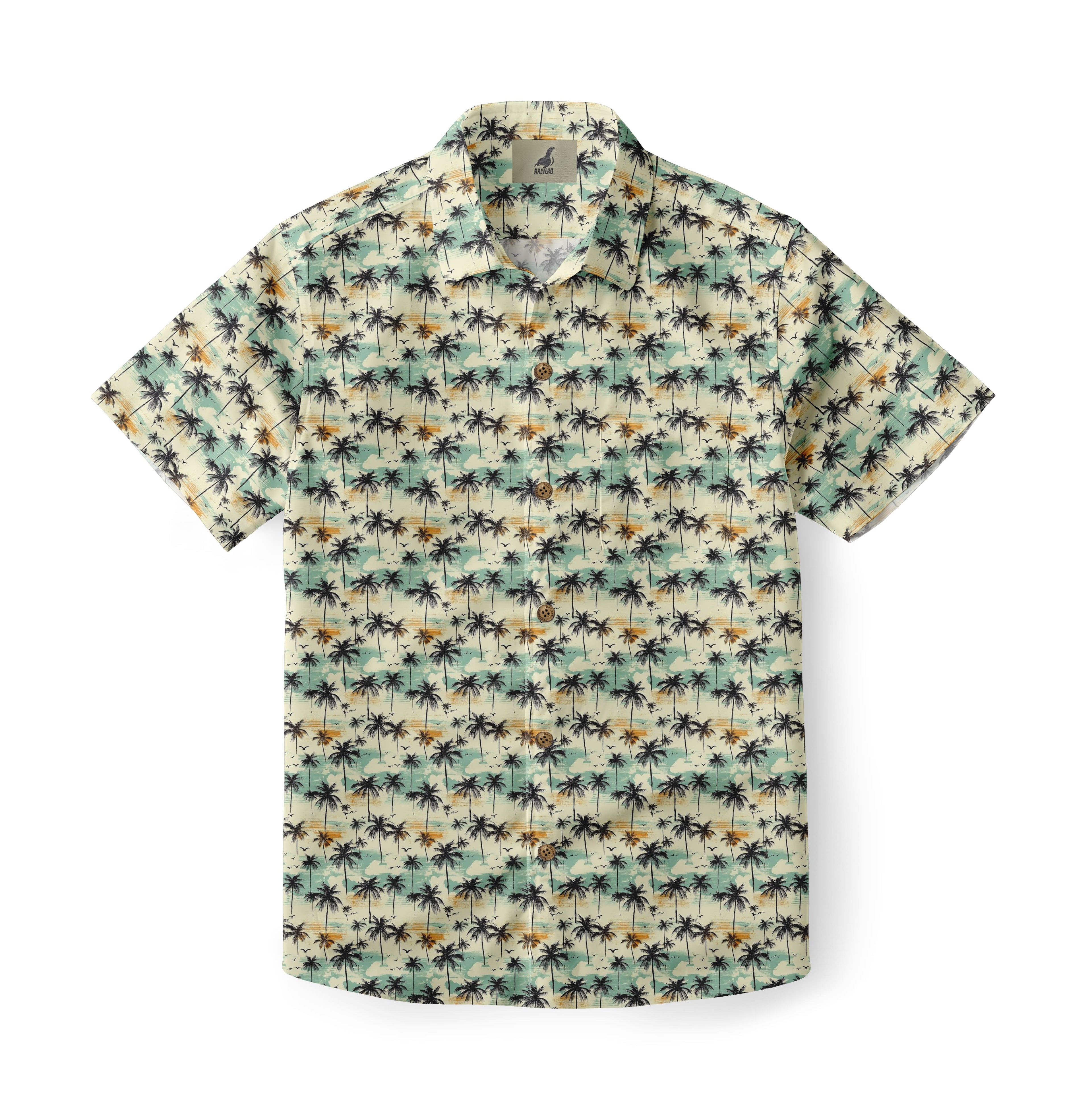 Palm Tree Sunset Hawaiian Shirt