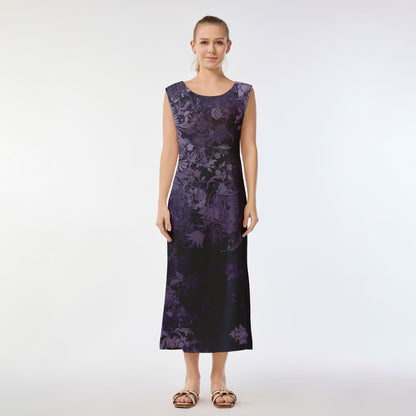 Purple Elegance Muumuu Dress