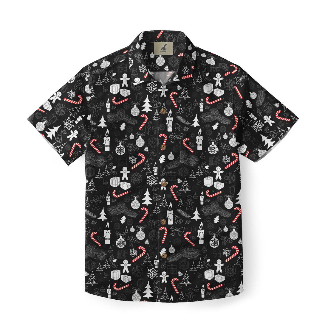 Christmas Doodle Aloha Shirt