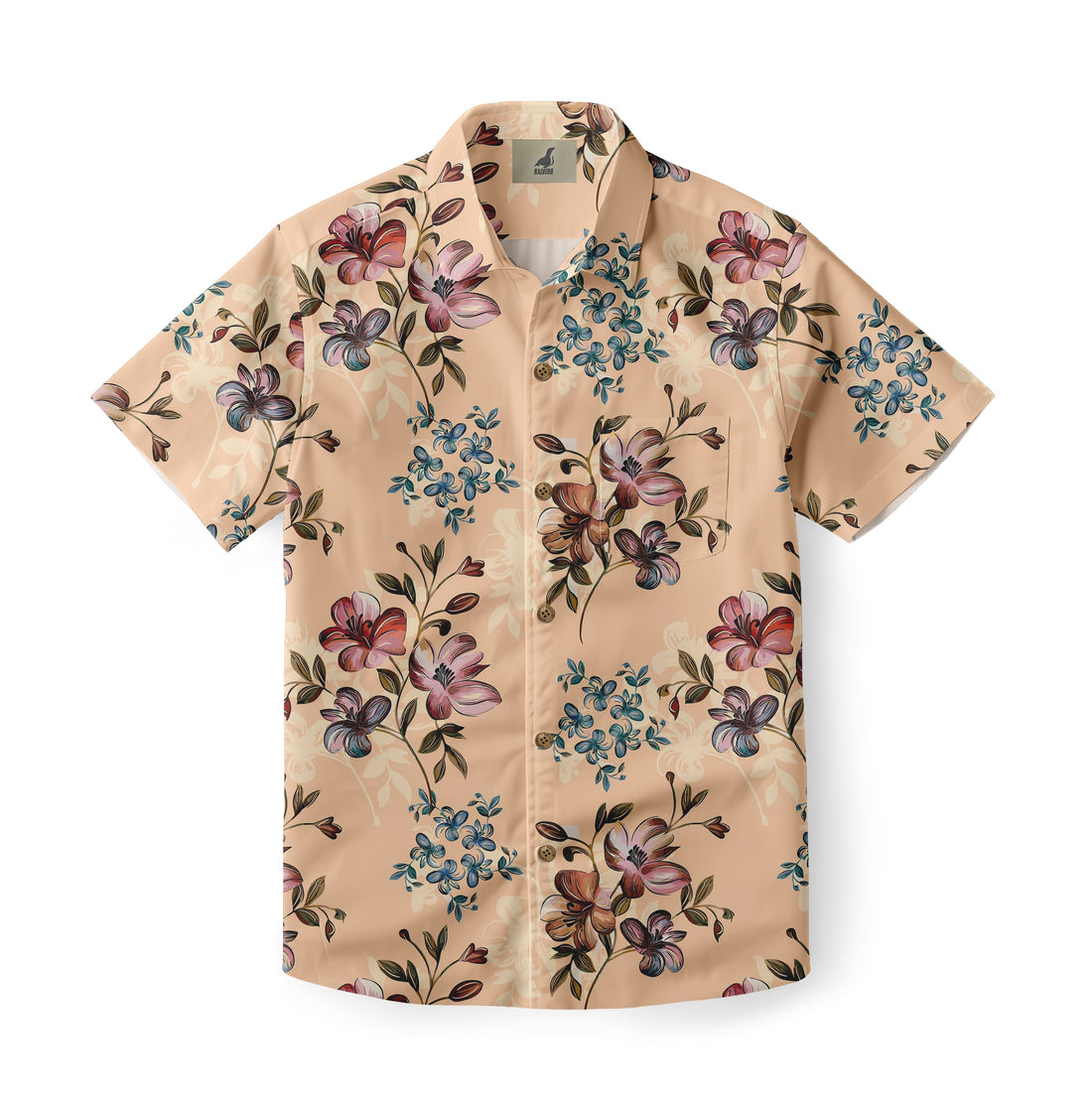 Pastel Bloom Hawaiian Shirt