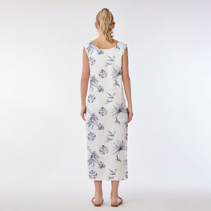 Midnight Tropics Muumuu Dress