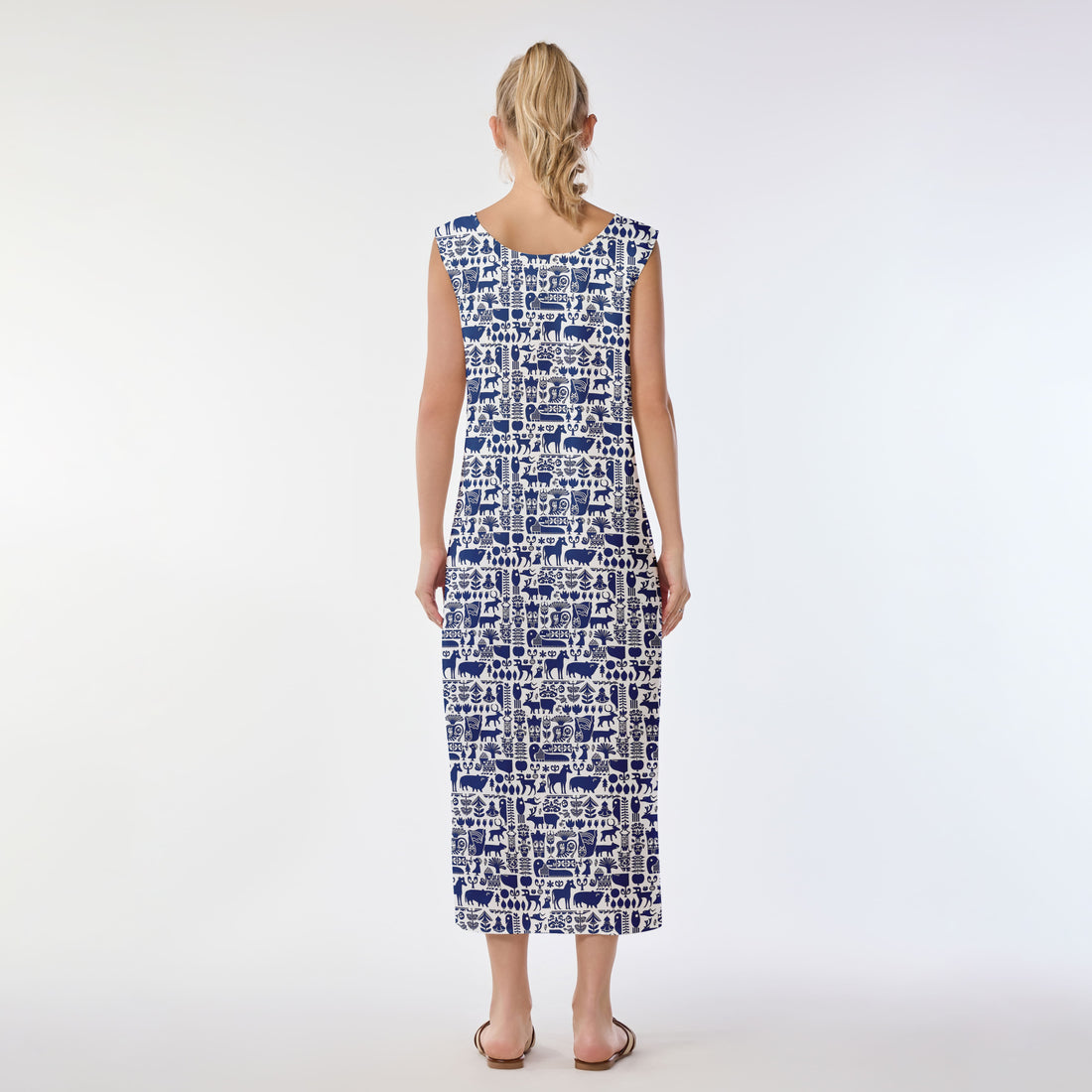 Tribal Harmony Muumuu Dress