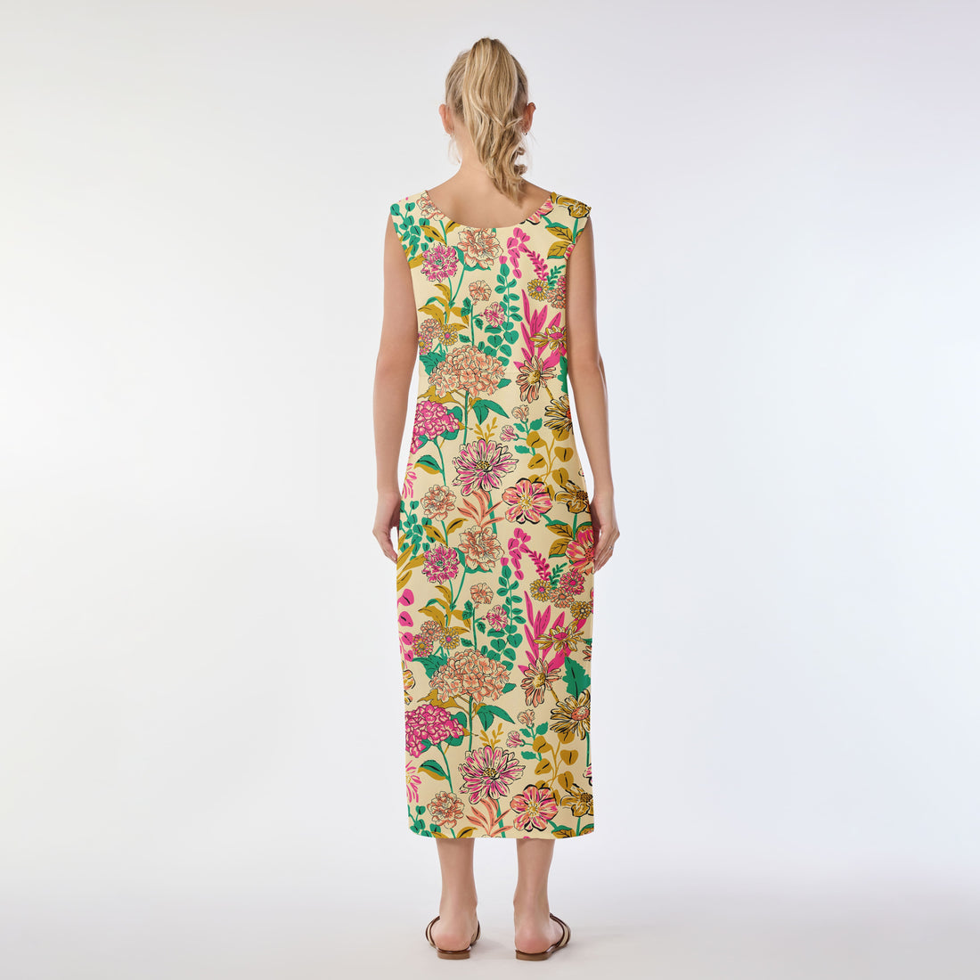 Colorful Meadow Muumuu Dress
