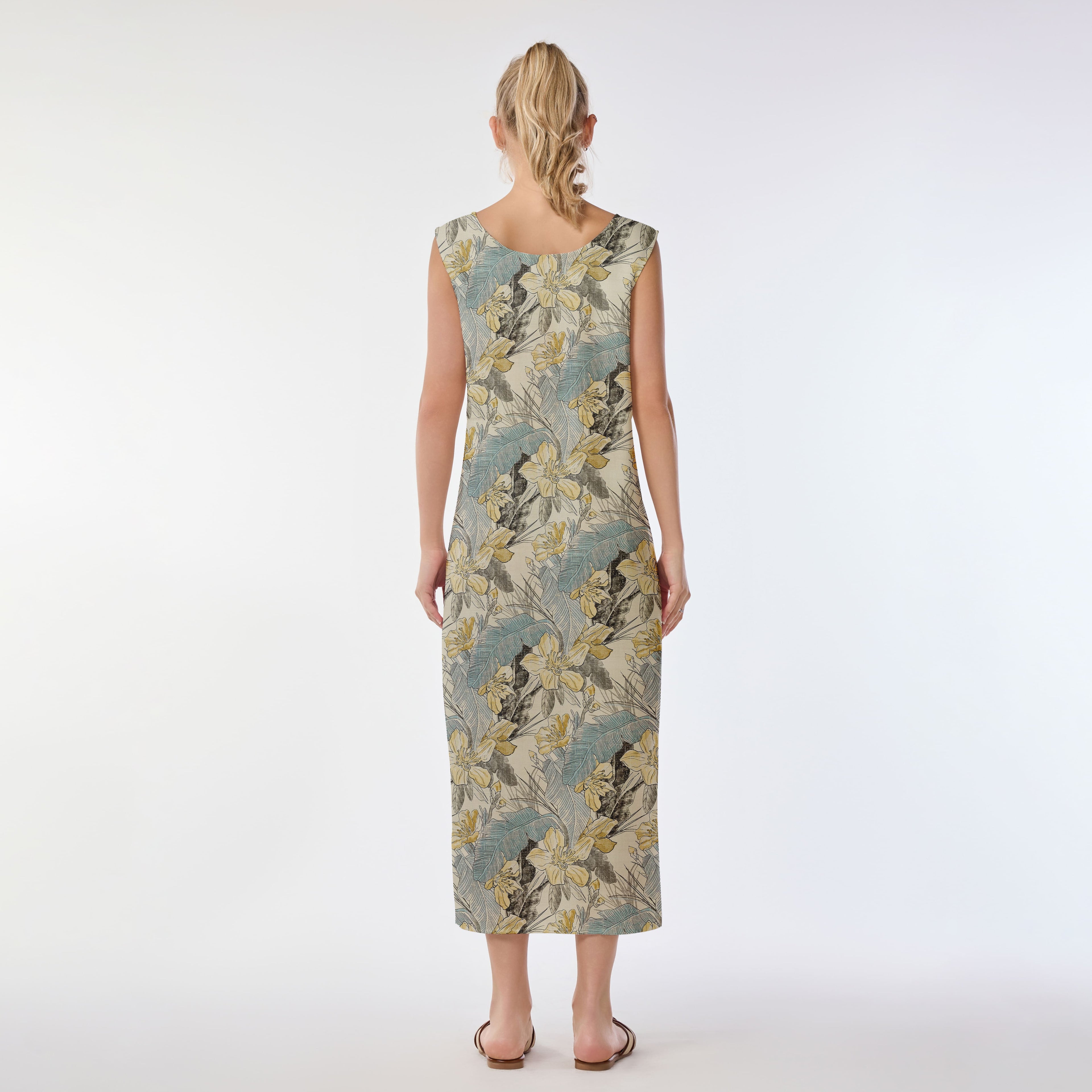 Gentle Autumn Muumuu Dress
