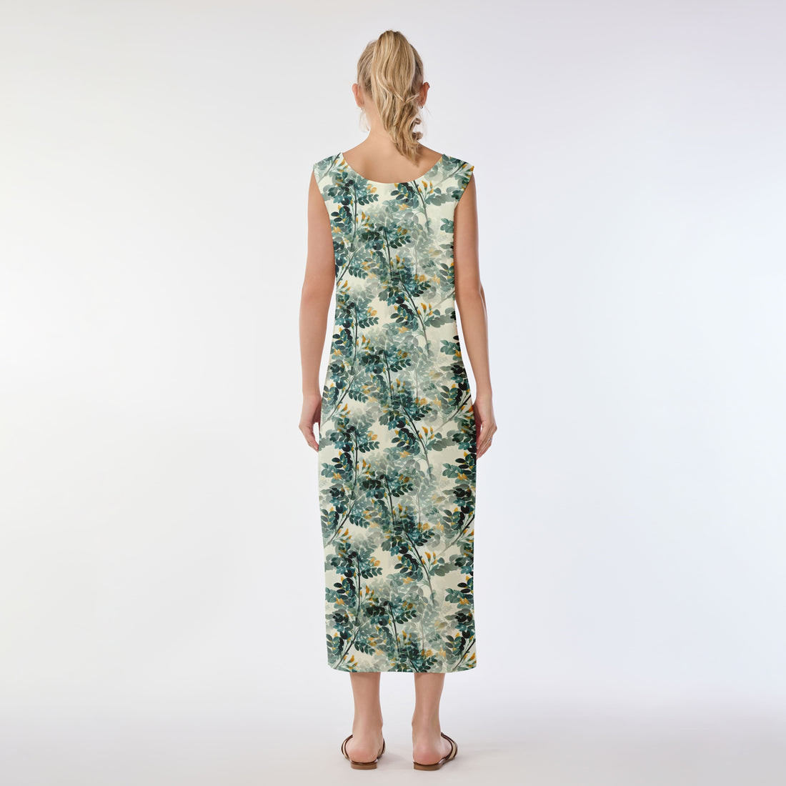 Tropical Film Roll Muumuu Dress