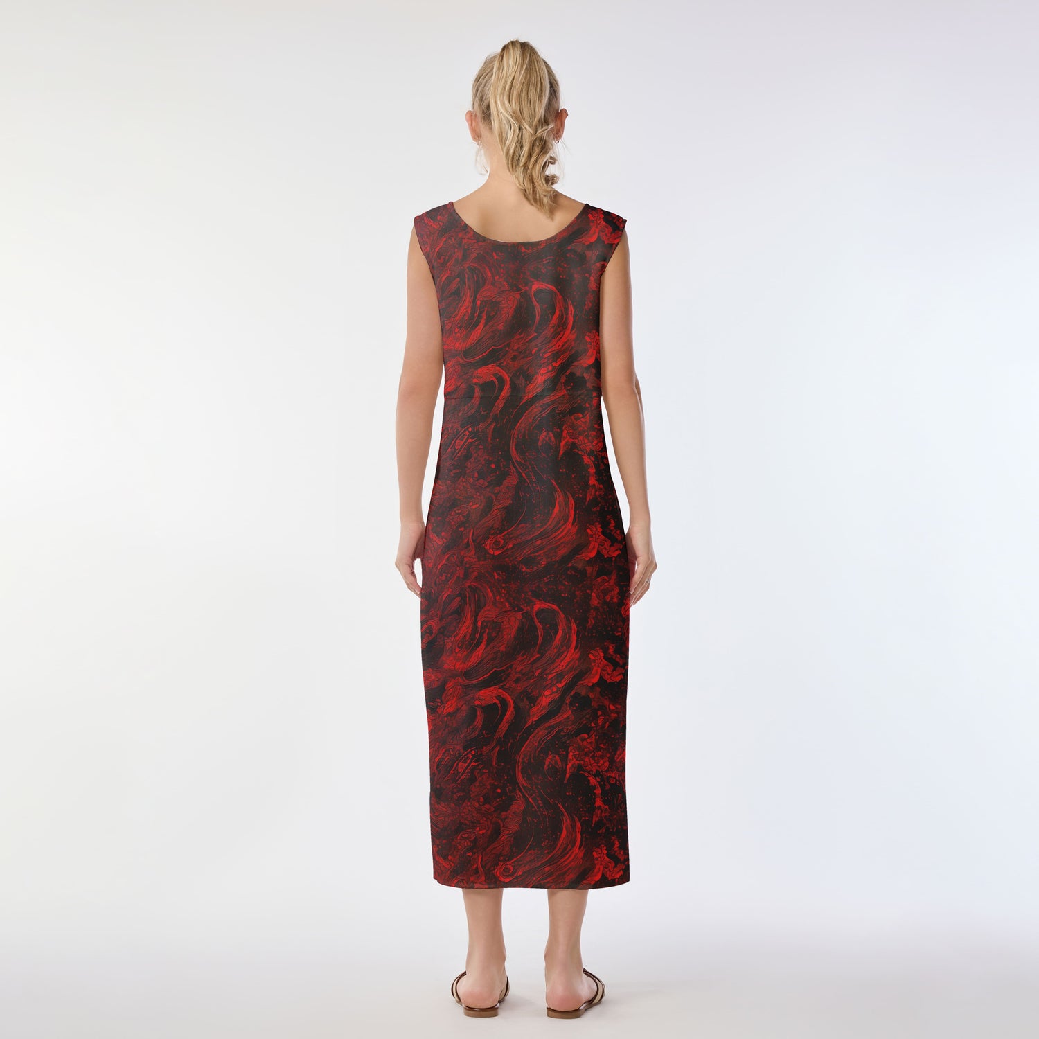 Inferno Swirl Muumuu Dress