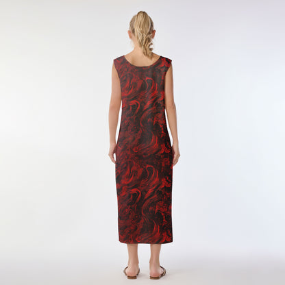 Inferno Swirl Muumuu Dress