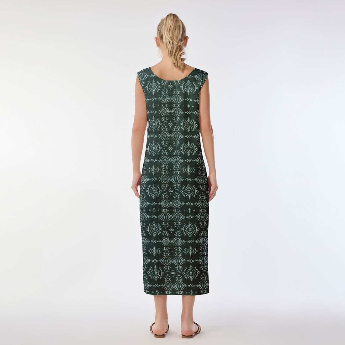 Forest Echo Muumuu Dress