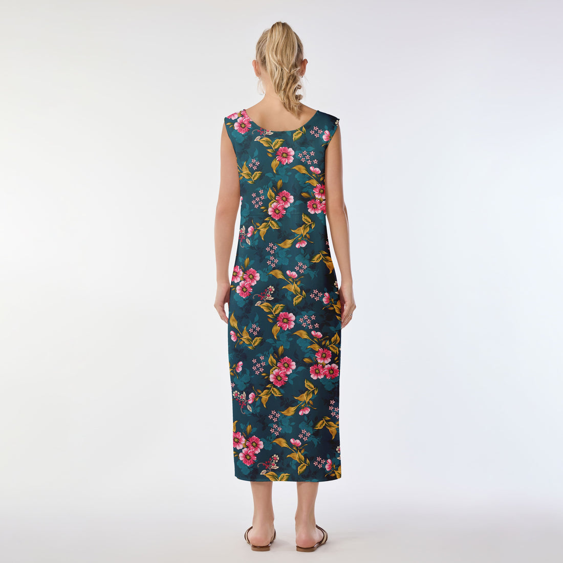 Floral Allure Muumuu Dress