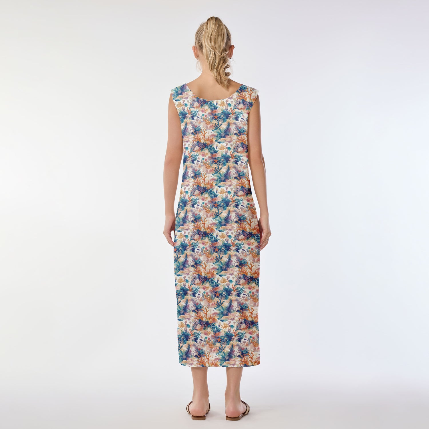 Seascape Serenity Muumuu Dress