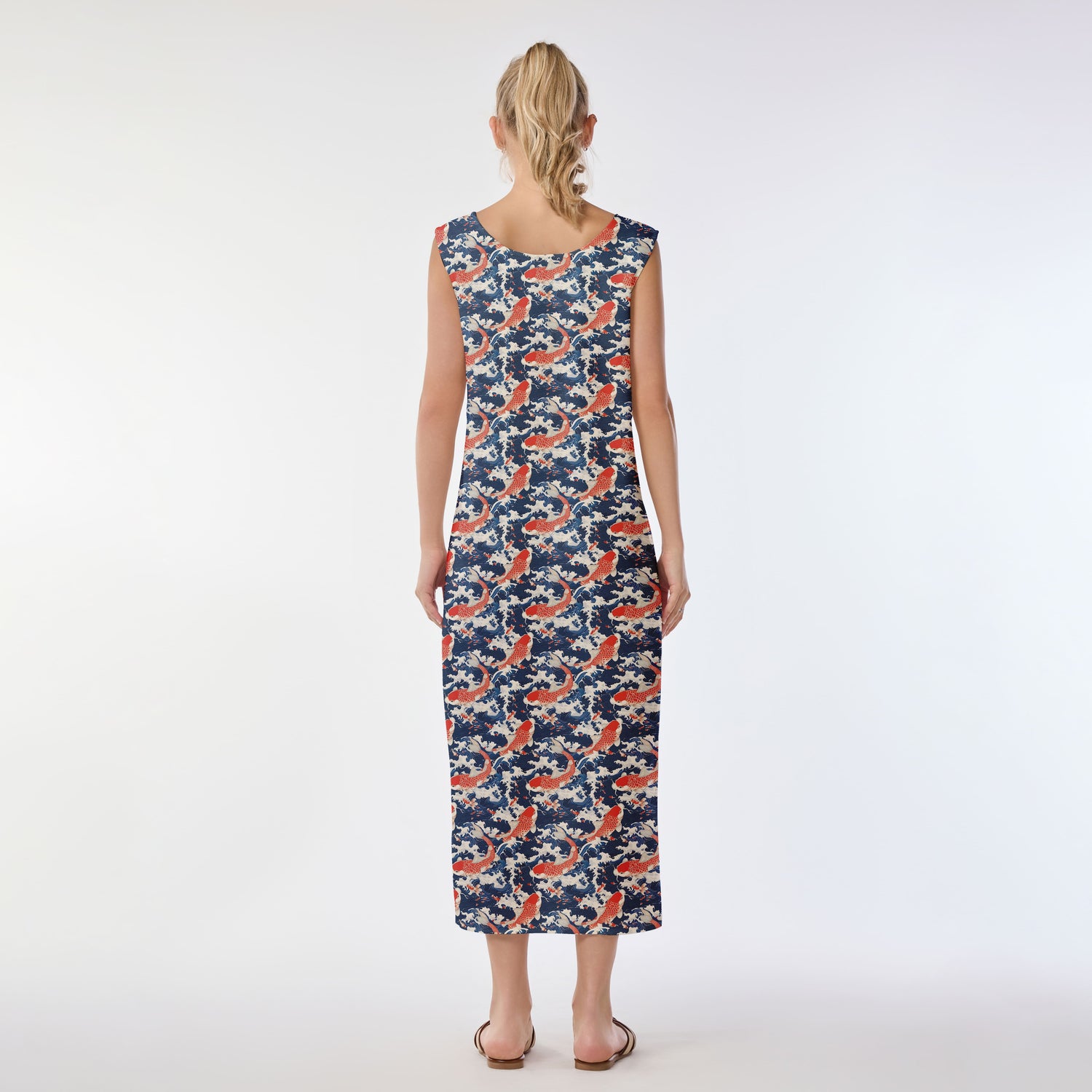 Koi Harmony Muumuu Dress
