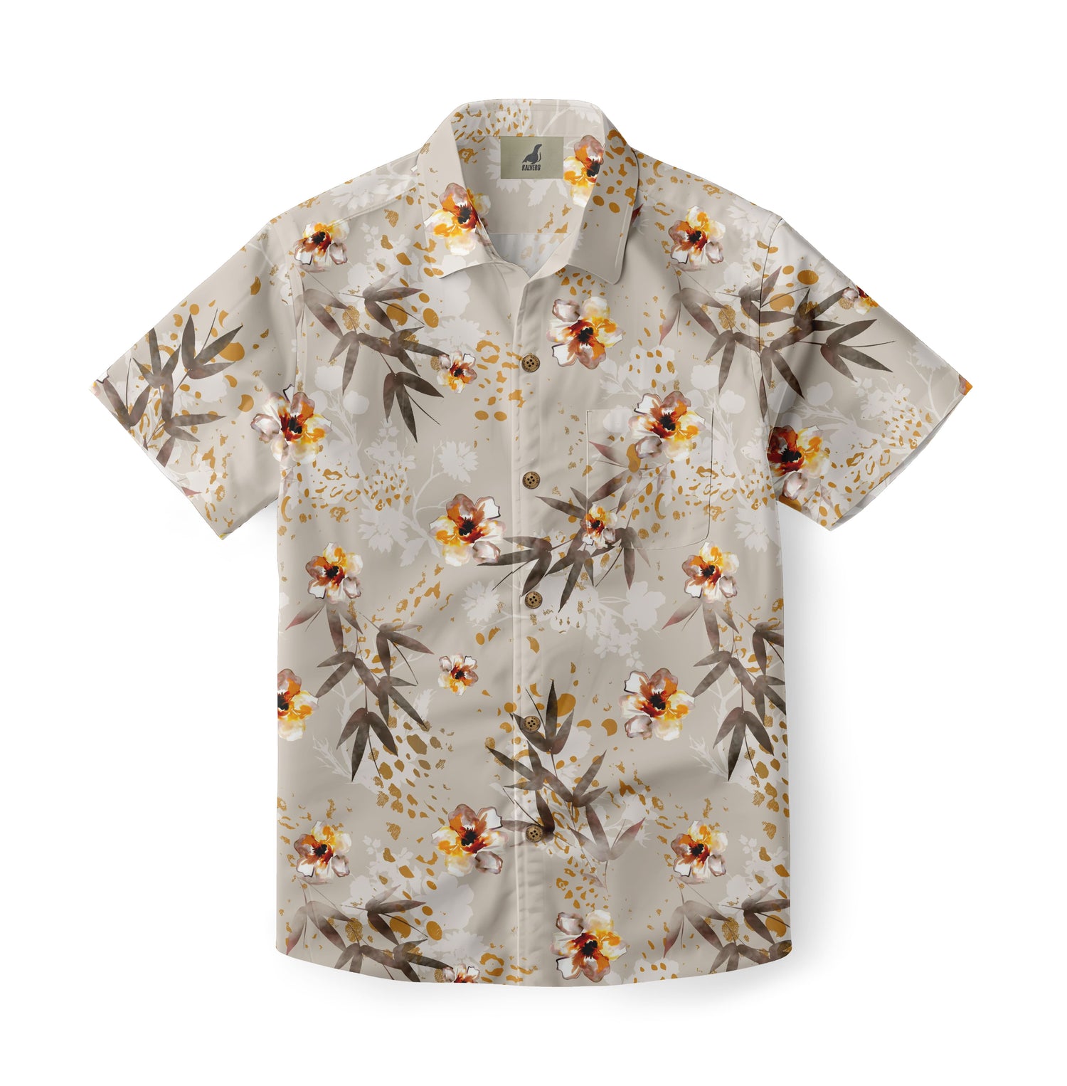 Bamboo Blossom Hawaiian Shirt