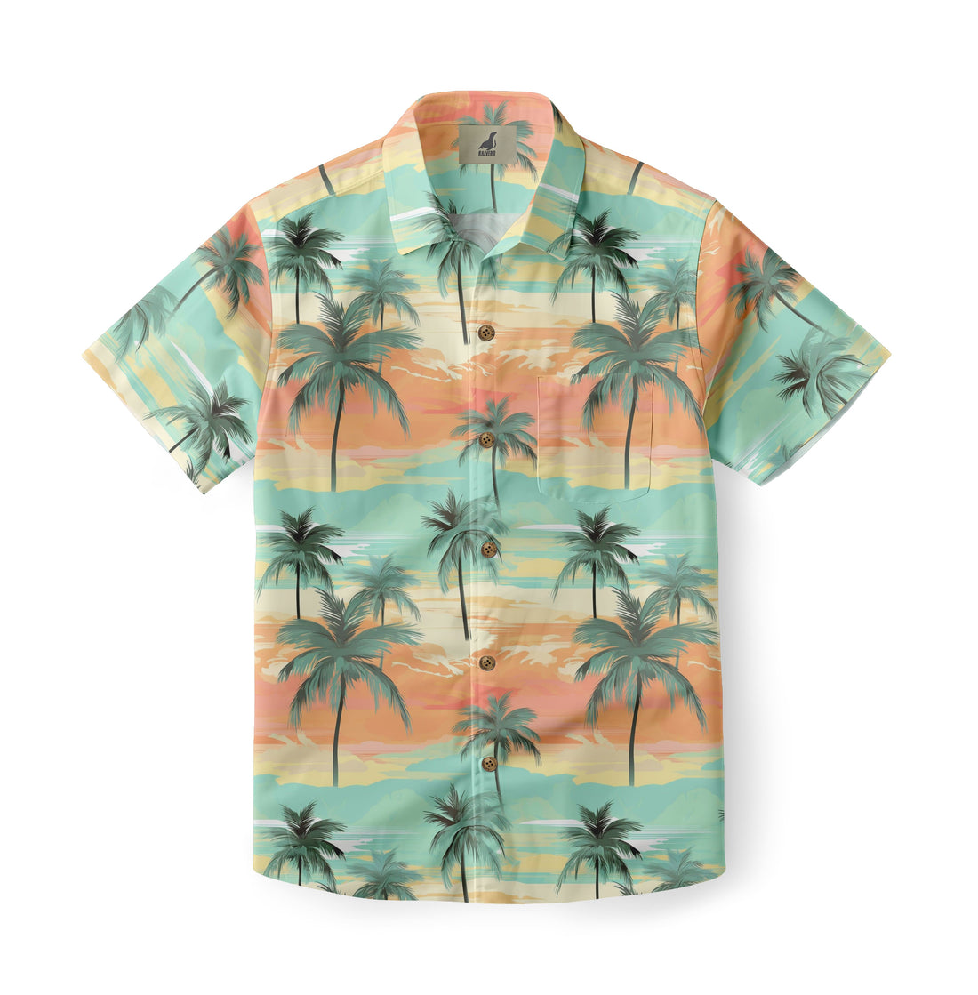 Tropical Leaf Hawaiian Shirt