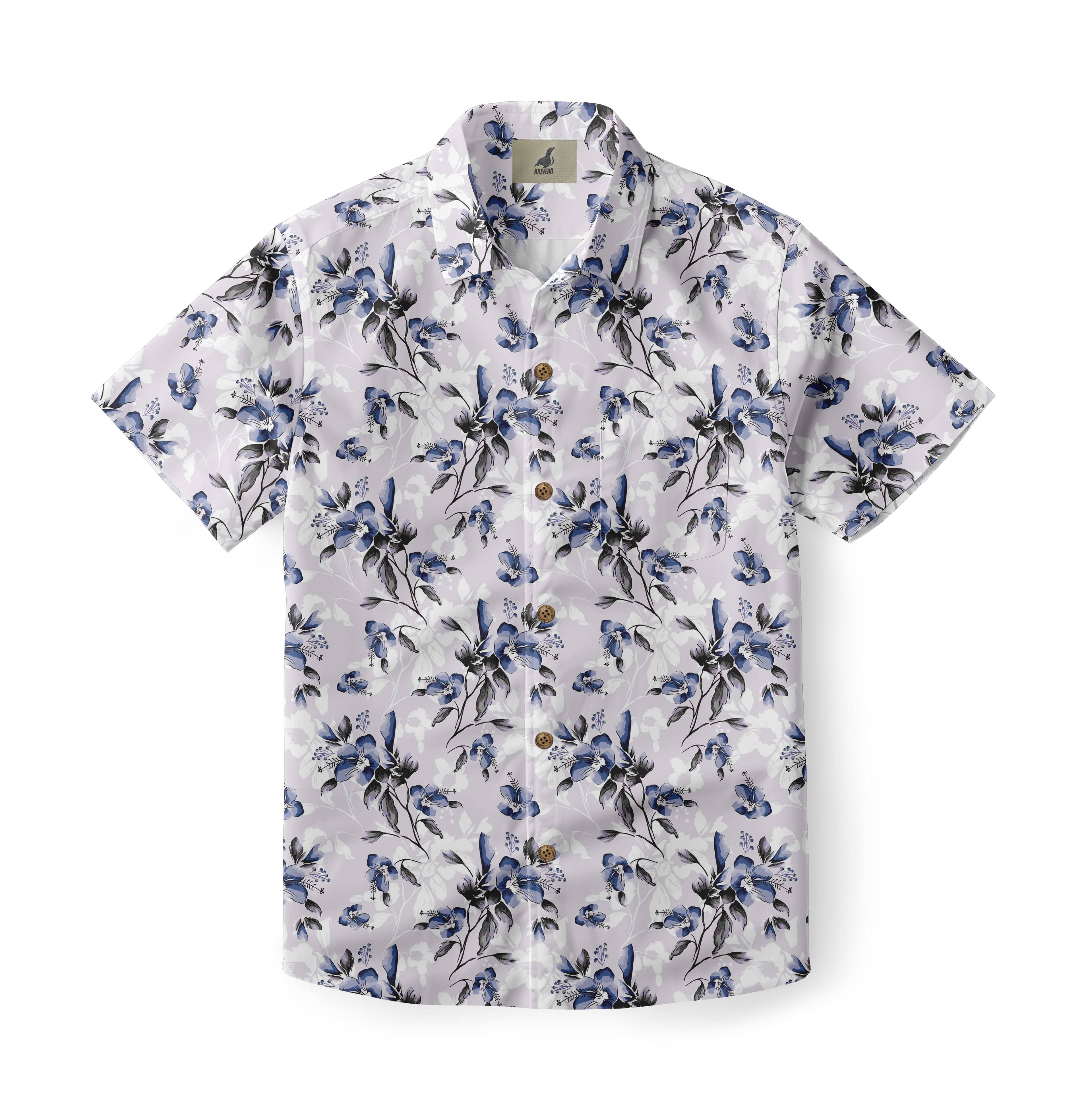 Floral Print Summer Hawaiian Shirt