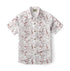 Maroon Botanical Hawaiian Shirt