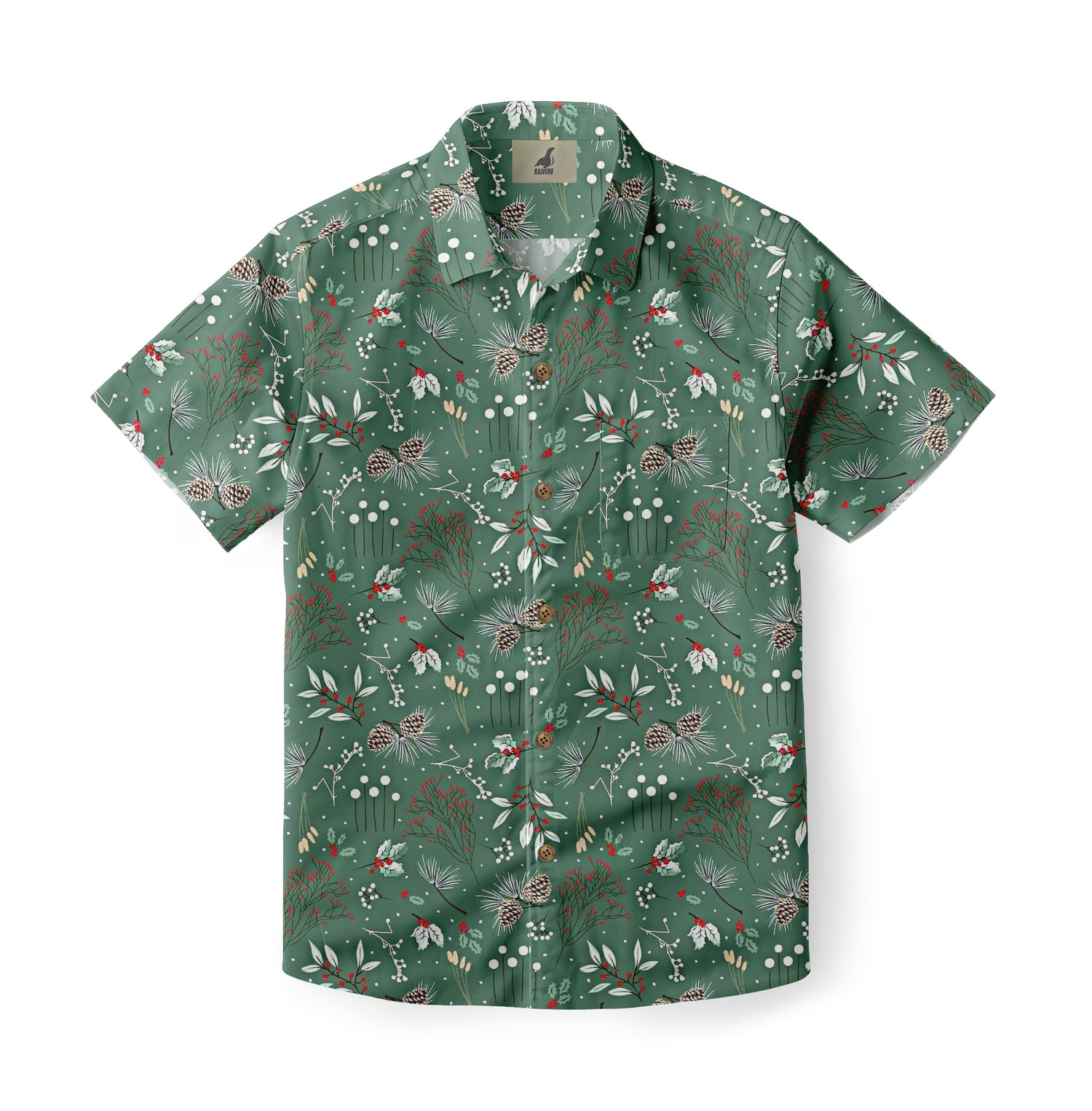 Holly Botanical Hawaiian Shirt