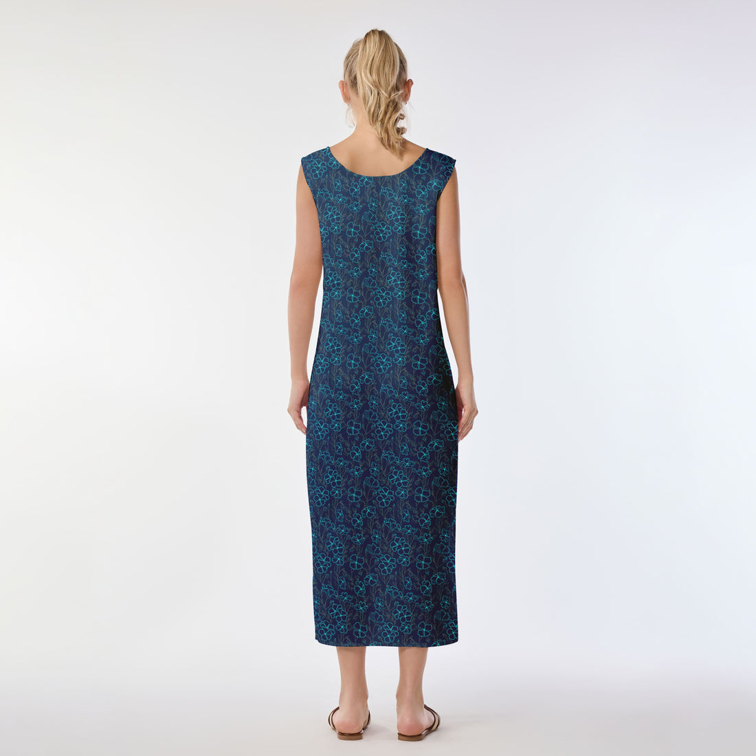 Luminous Blooms Muumuu Dress