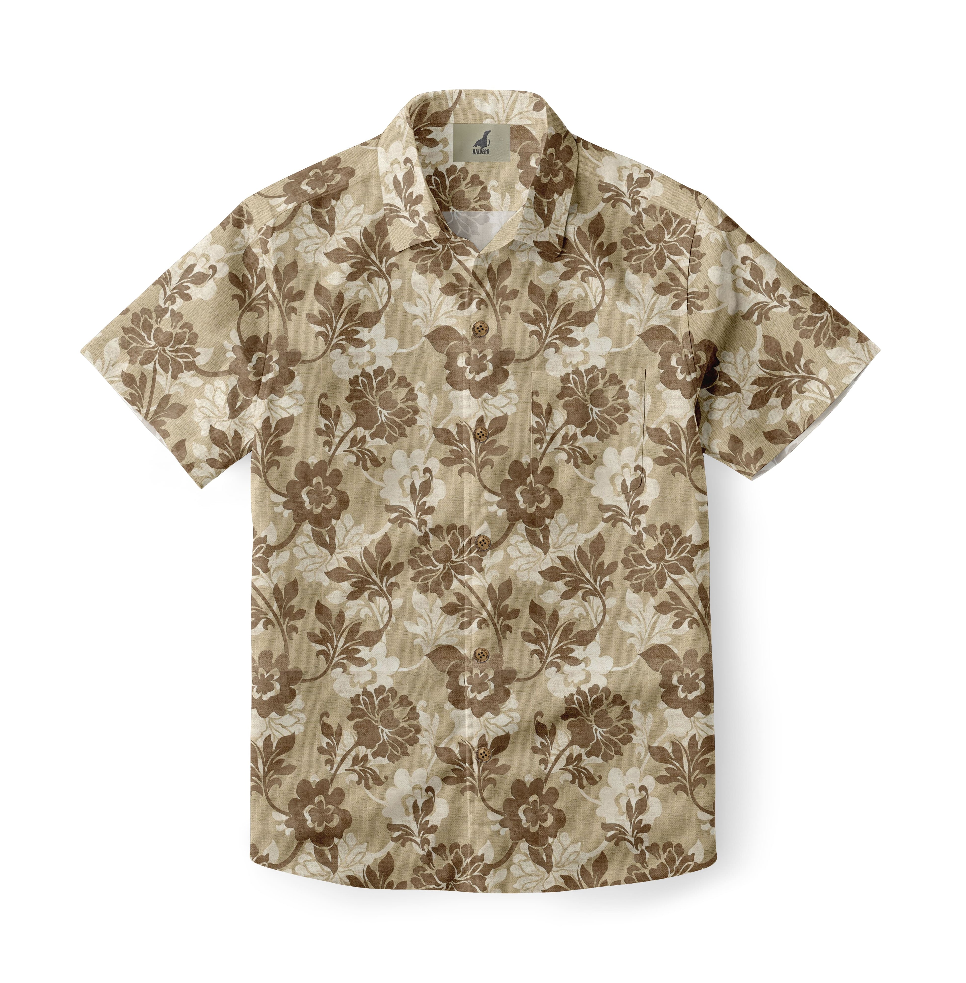 Earthy Bloom Hawaiian Shirt