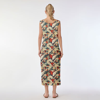 Serpent Blossom Muumuu Dress