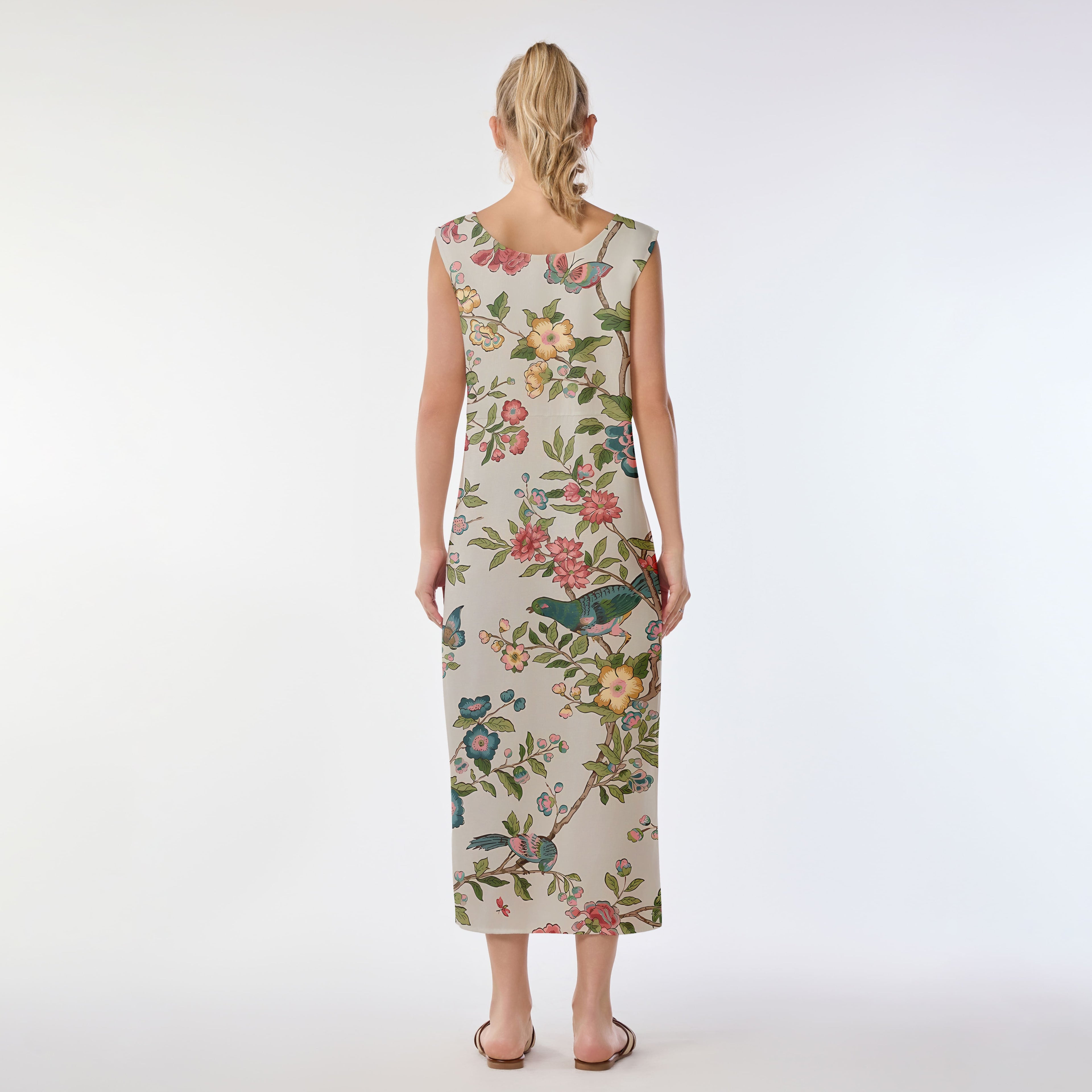 Floral Serenade Muumuu Dress