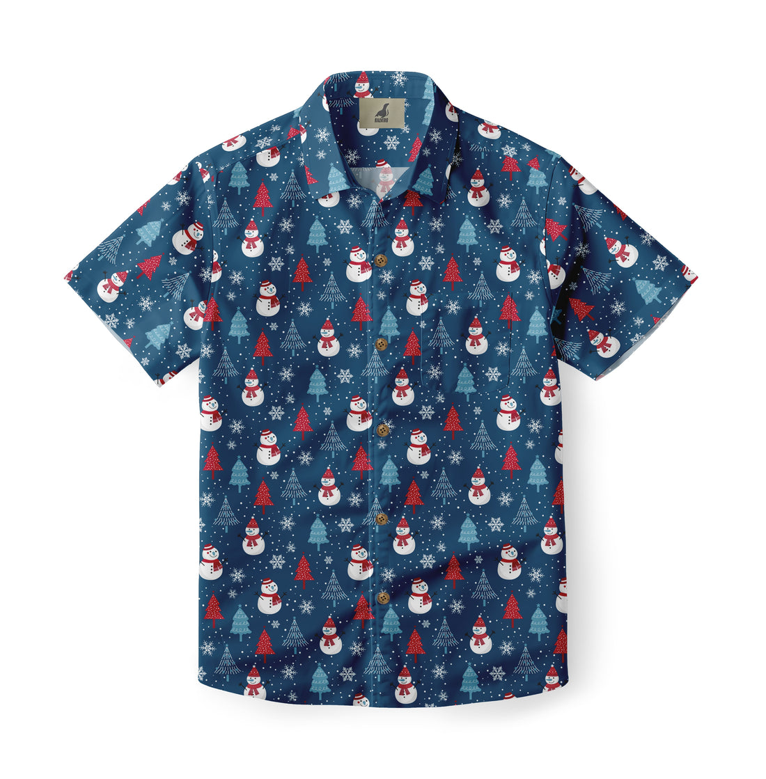 Winter Forest Aloha Shirt