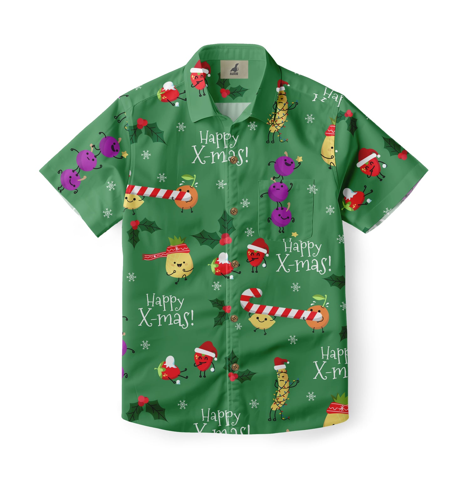 X-mas Fruits Hawaiian Shirt