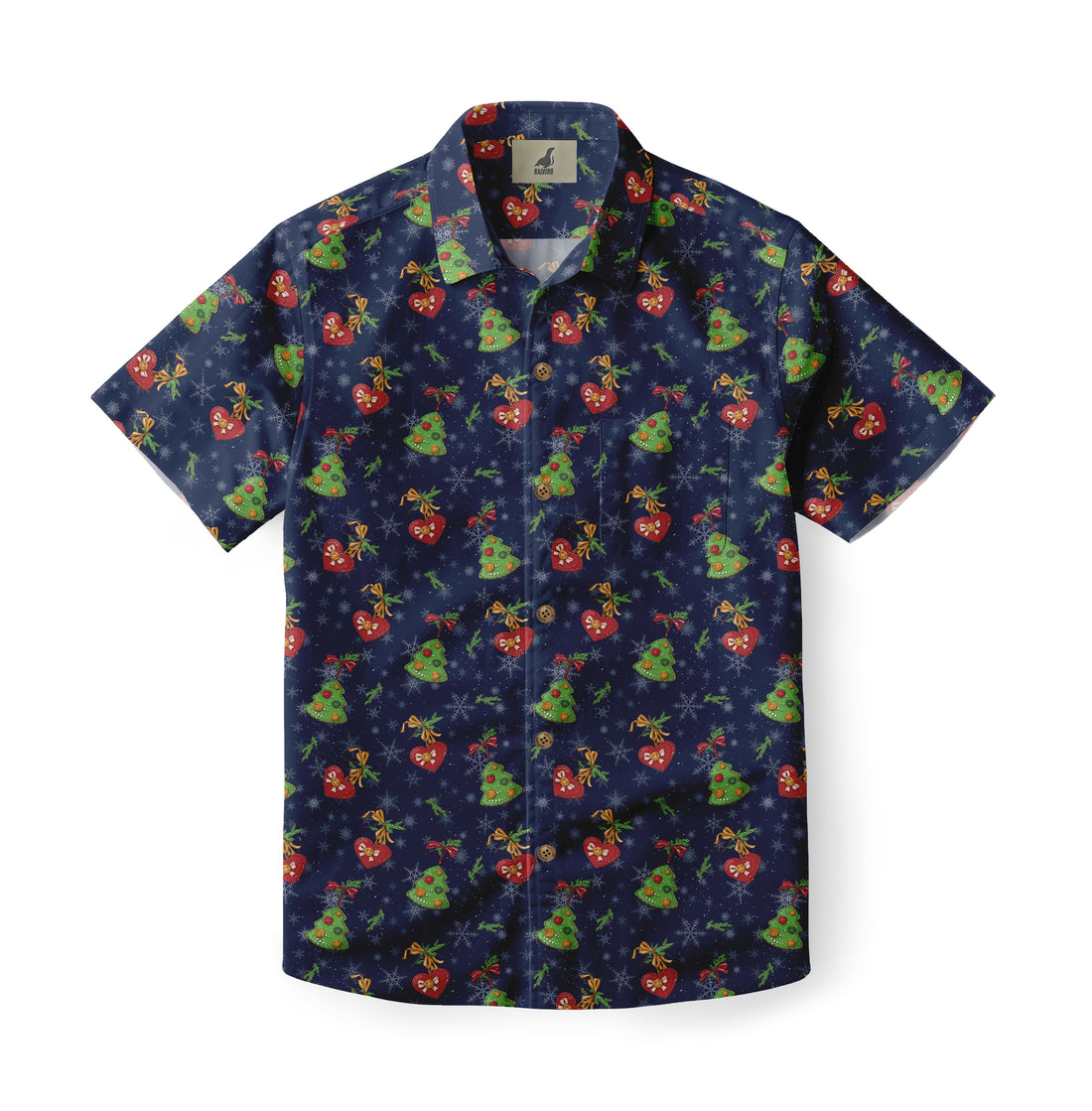 Heart Ornament Aloha Shirt