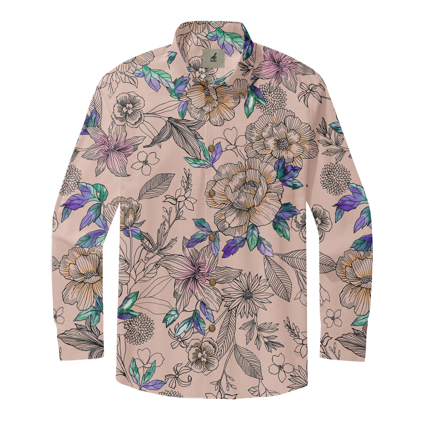 pastel mens dress shirts pastel dress shirt Custom Men's Soft Washed Pastel Pink Shirt with One piece collar and Placket Luxire Custom Clothing