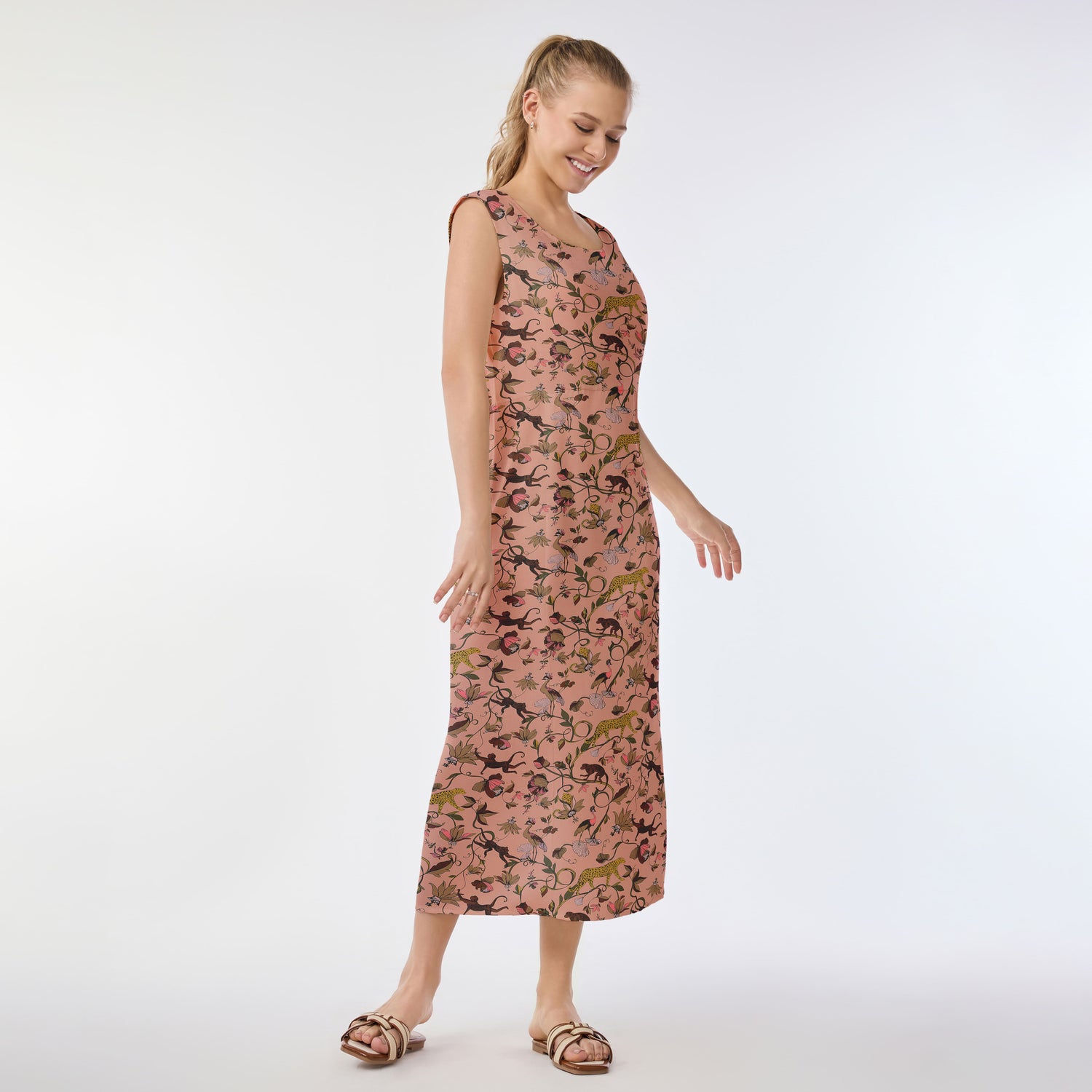 moomoo dress Jungle Odyssey Muumuu Dress