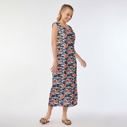 Koi Harmony Muumuu Dress