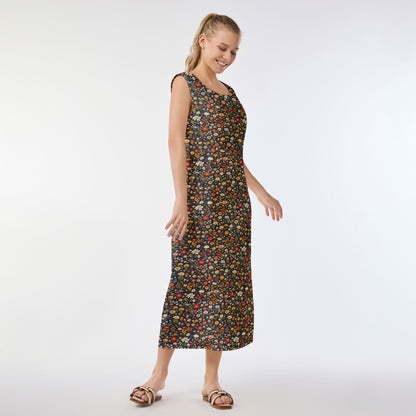 Floral Nocturne Muumuu Dress
