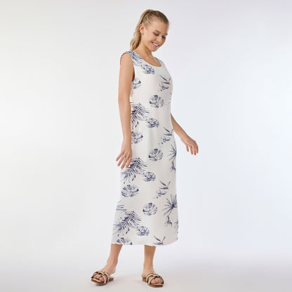 Midnight Tropics Muumuu Dress