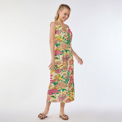 Colorful Meadow Muumuu Dress