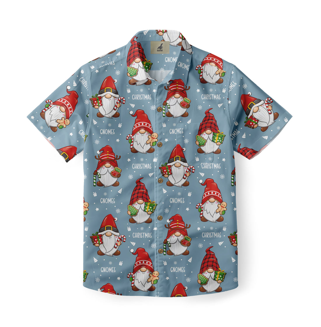 Christmas Gnomes Hawaiian Shirt