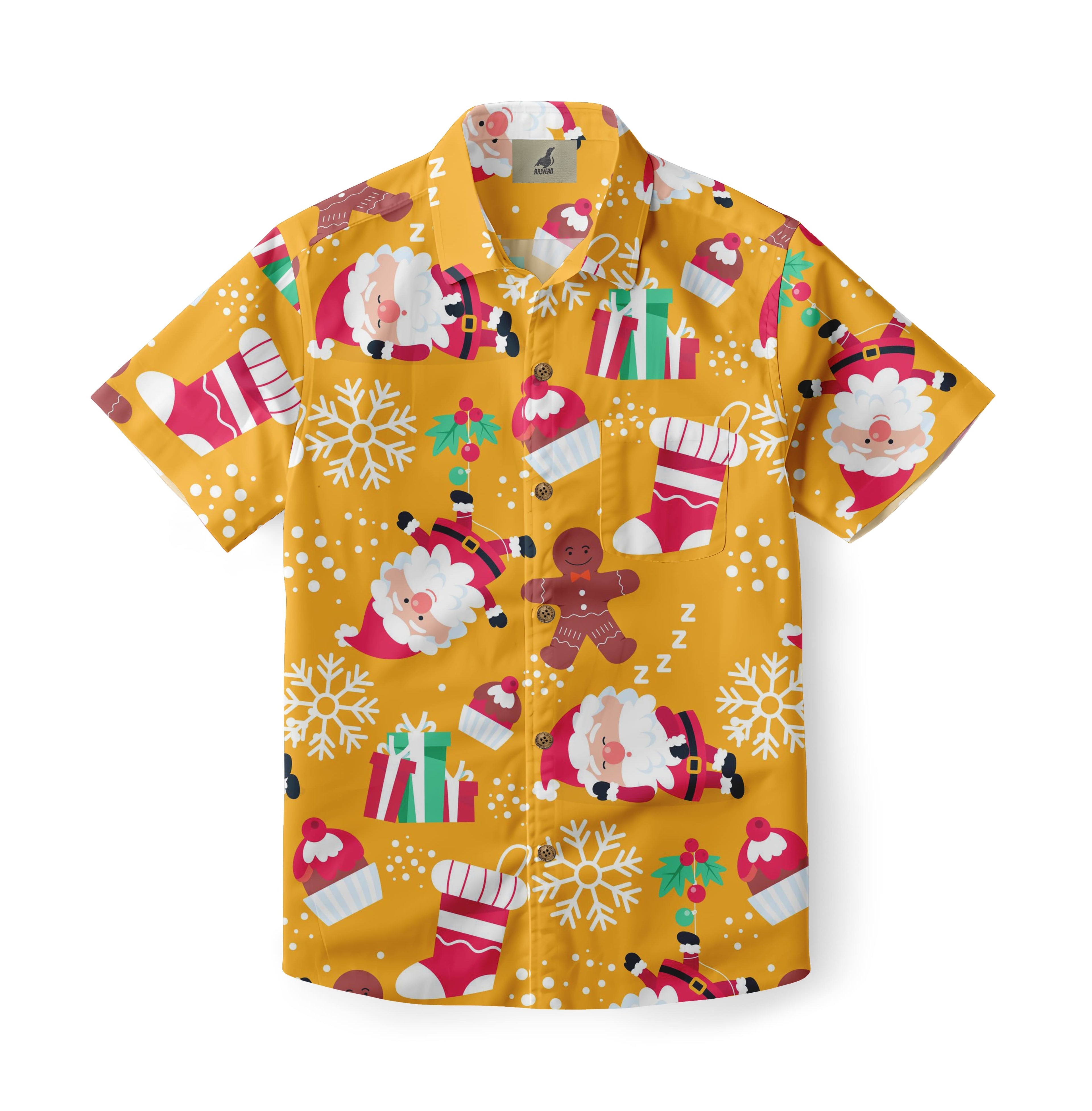 Festive Christmas Gift Hawaiian Shirt