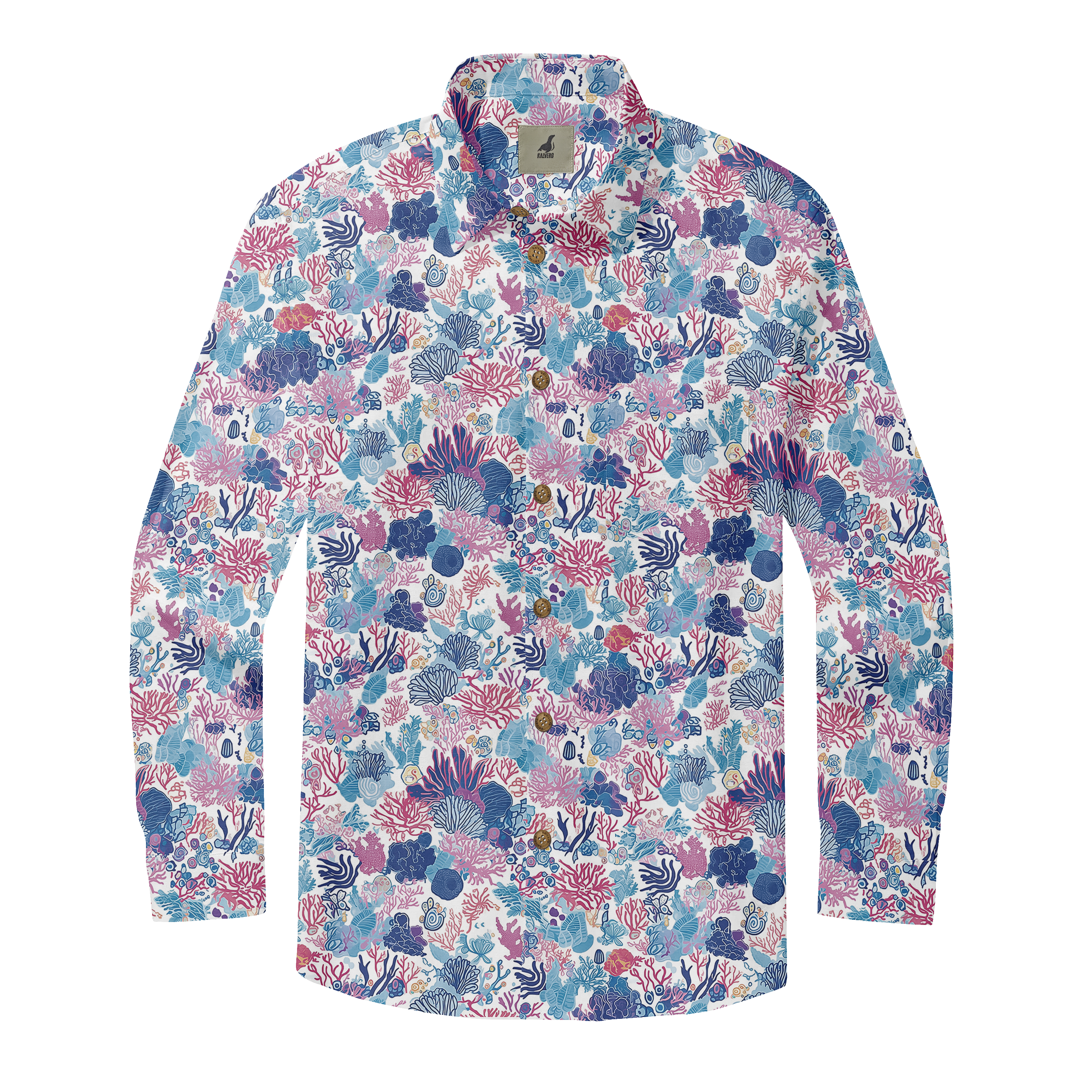 Coral Reef Symphony Long Sleeve Shirts