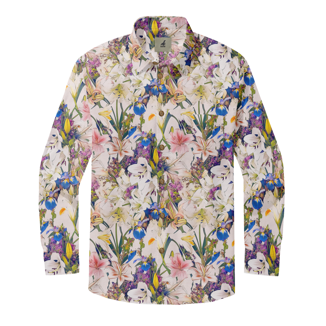 Floral Symphony Long Sleeve Shirts