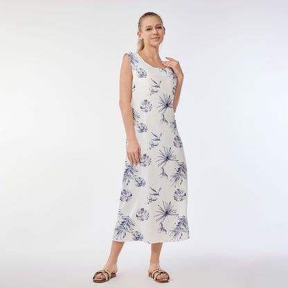 Midnight Tropics Muumuu Dress