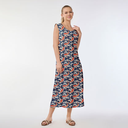Koi Harmony Muumuu Dress