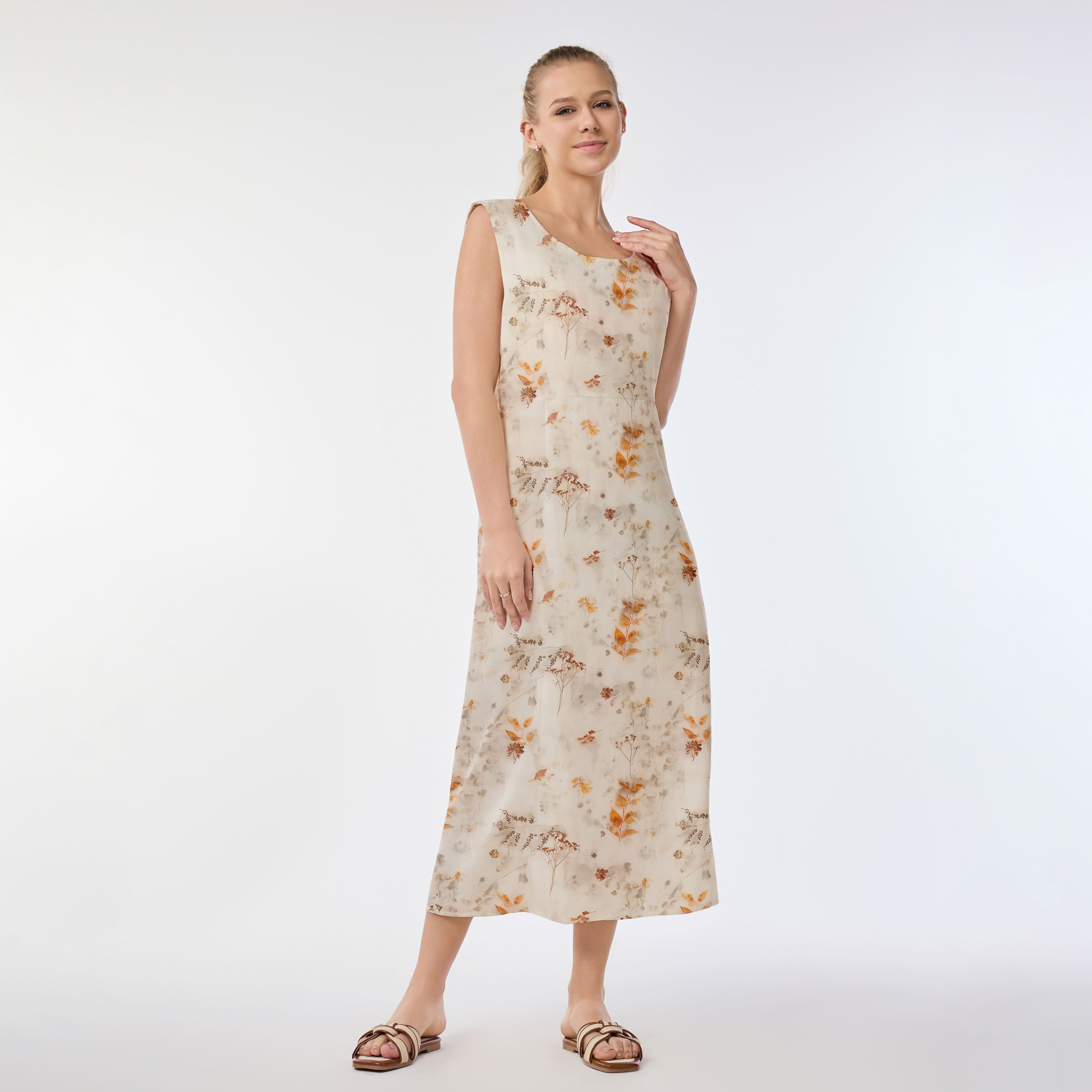 Nature’s Soft Touch Muumuu Dress